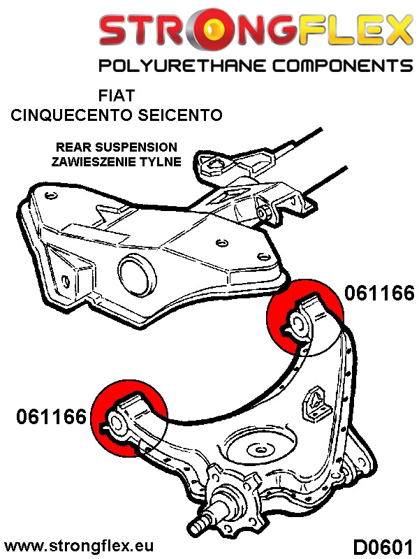 Deporte del arbusto del brazo trasero del brazo