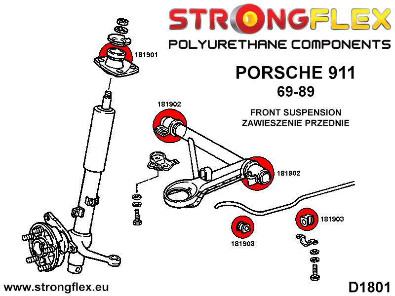 Frontal Anti Roll Bar Bush Deporte