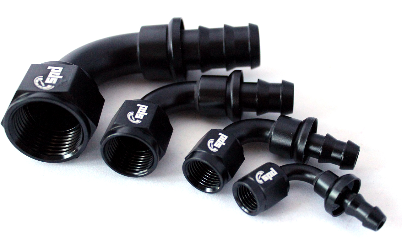 AN4 HOSE TERD 120 ° PUSH EN