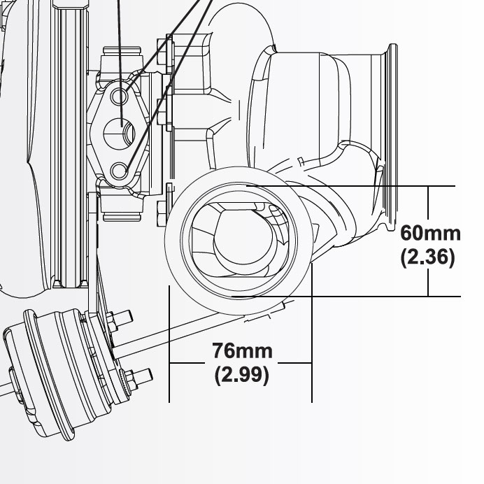 Kit de banda V Inlet Borg Warner Efr