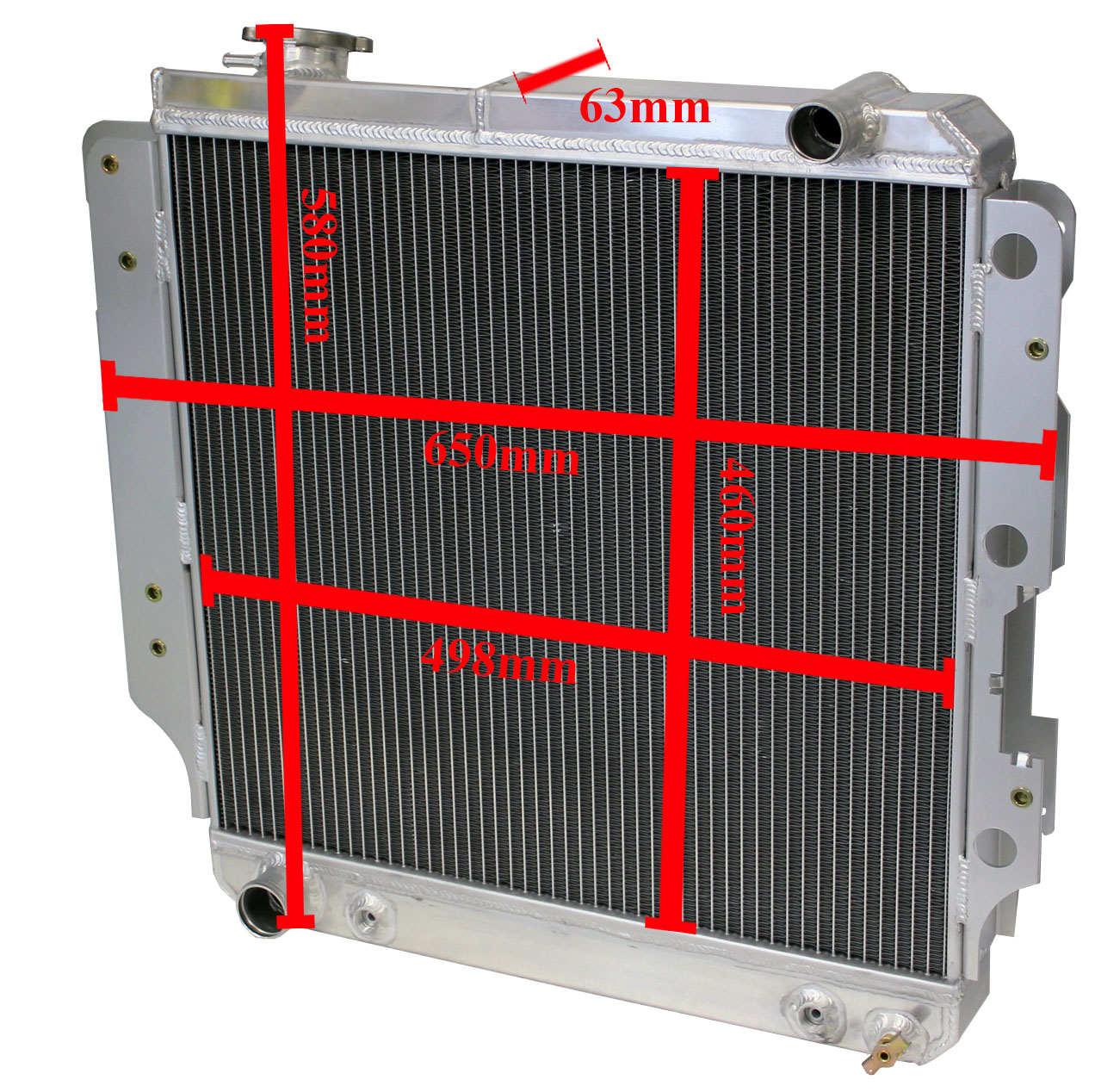 Radiador Jeep Wrangler 87-06