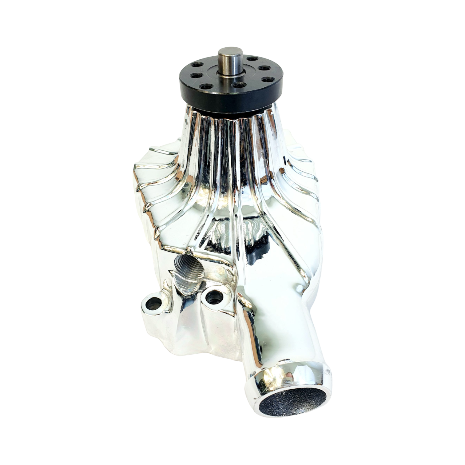 Bomba de agua Chevrolet Small Block Cromada Rib