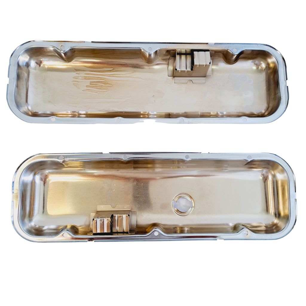 Tapas de valvulas Big Block Chevy BBC 65-00 Cromadas