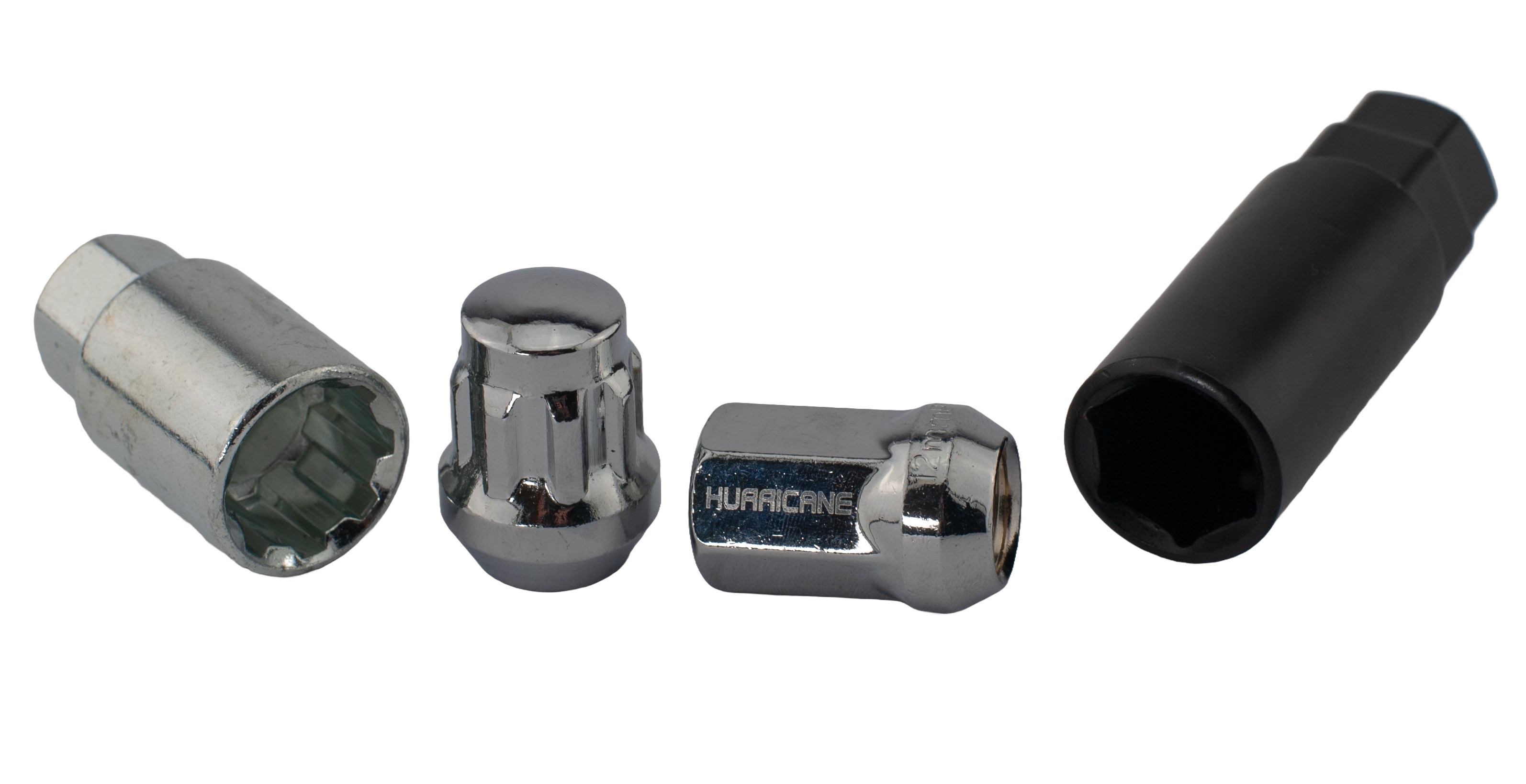 Kit Tuercas Rueda Acero Plata M12x1.5 (32mm)