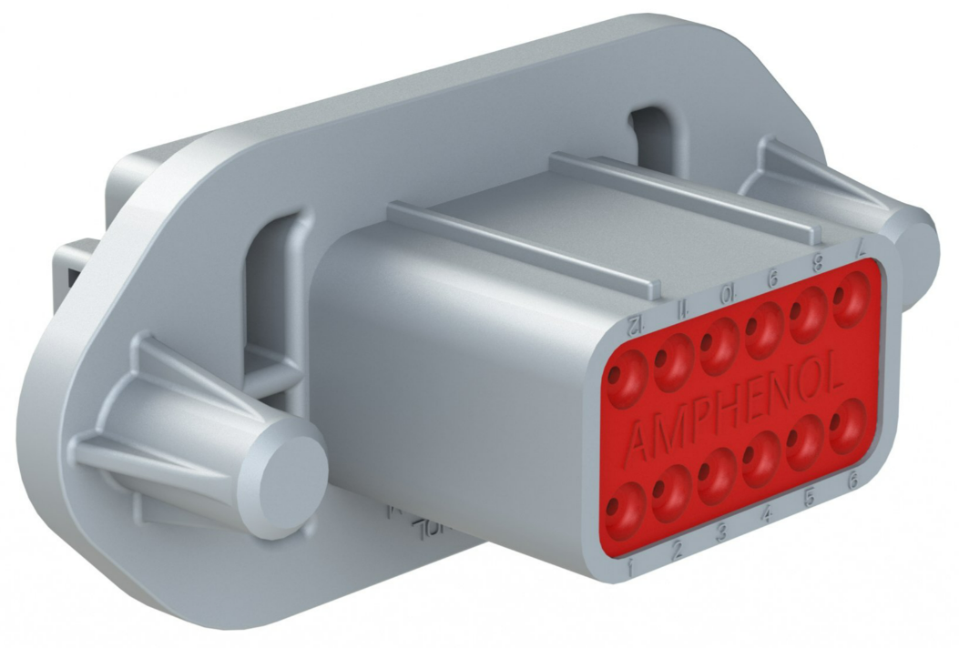 Amfenol Deutsch DT mampara de 12-Pin