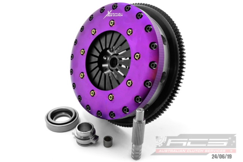 HOLDEN CALAIS sedan (VL) 3.0 EFi - 230mm Con resorte hub Orgánico Doble disco Kit de embrague Inkl. Svänghjul 1000Nm