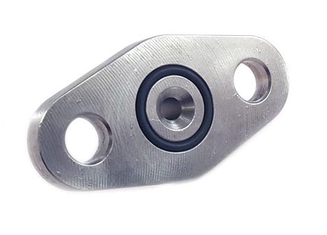 AN4 Holset de acero de la brida de aceite de aceite - Precision - Garrett