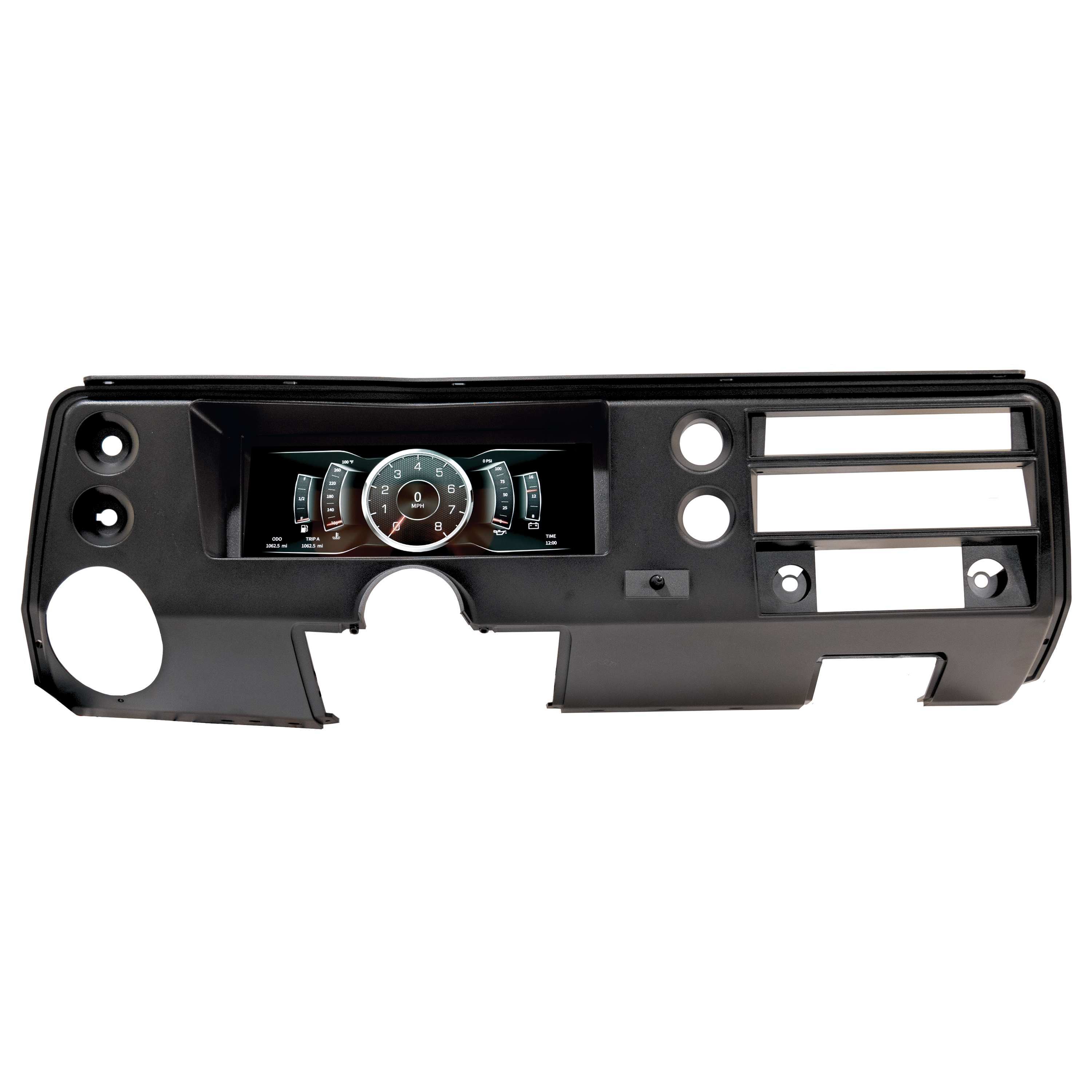 Invision Lcd Dash Kit, 68 Chevelle, Direct Fit Digital Dash