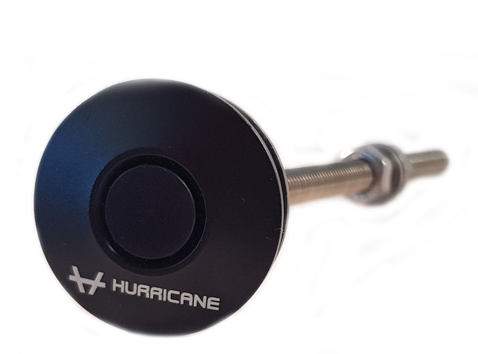 Hurricane - Push-Clips Pestillo 31,5mm negro