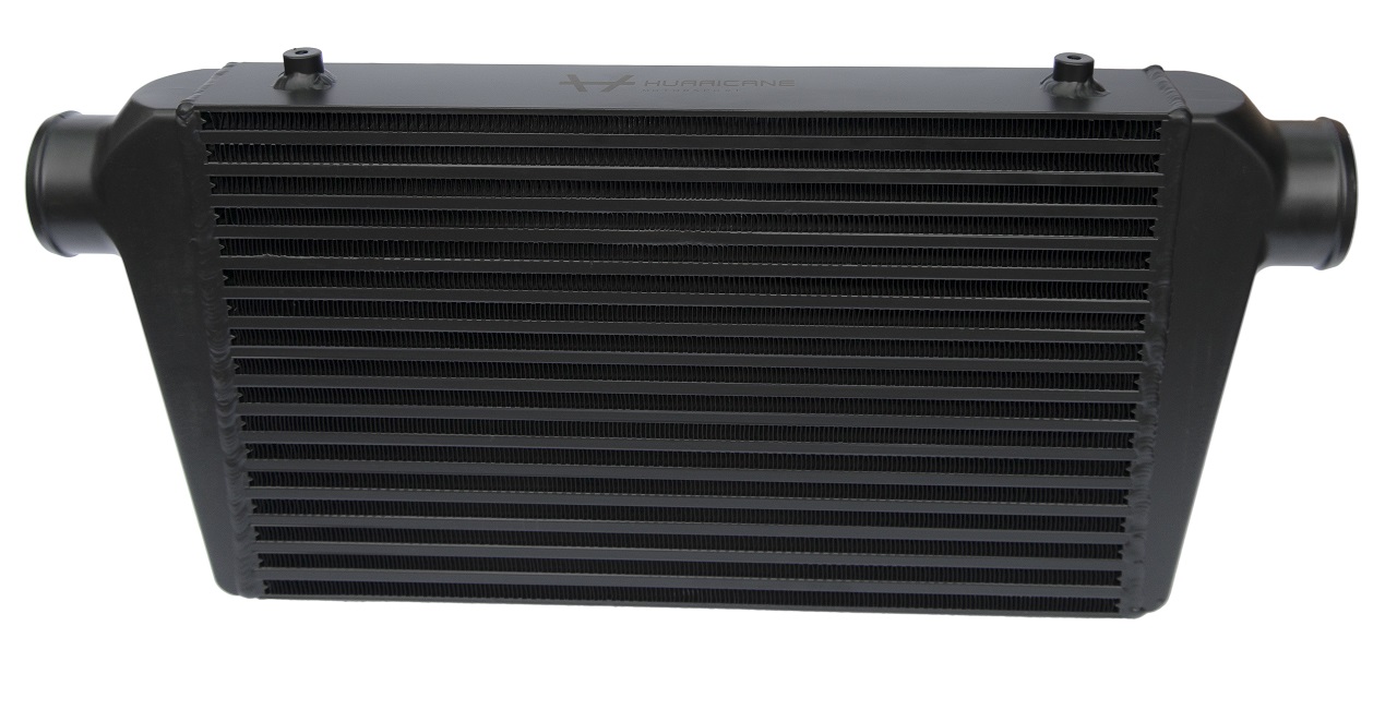 Hurricane Intercooler Negro 3" Conexiones (78 cm de ancho)