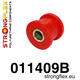 Arbusto vertical trasero