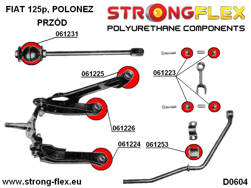 Frente Anti Roll Enlace Link Bush Deporte