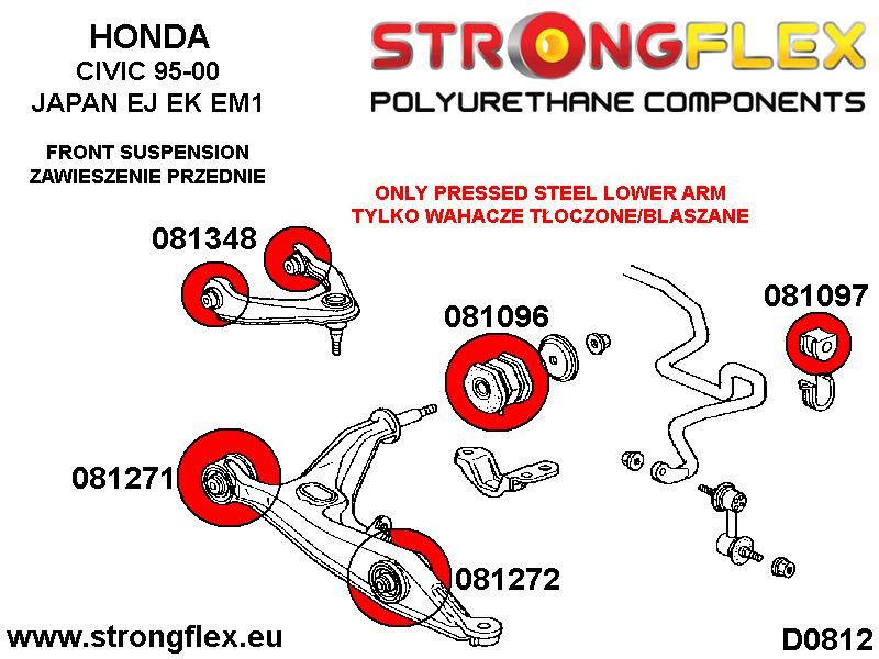 Frontal Anti Roll Bar Bush Deporte