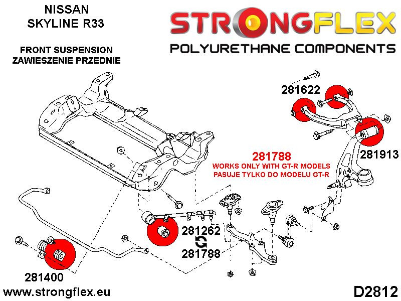 Frontal Anti Roll Bar Bush Deporte