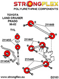 Trasero Anti Roll Bar End Link Bush Deporte