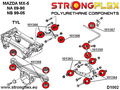 Trasero Anti Roll Bar Bush Deporte