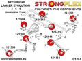 Trasero Anti Roll Bar Bush Deporte