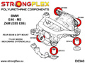 Subframe trasero delantero Bush Deporte