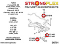 Bush delantero delantero de Wishbone - Bolt 12mm Sport