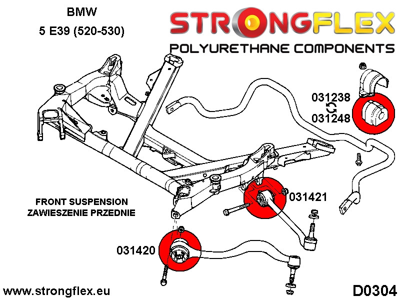 Frontal Anti Roll Bar Bush Deporte