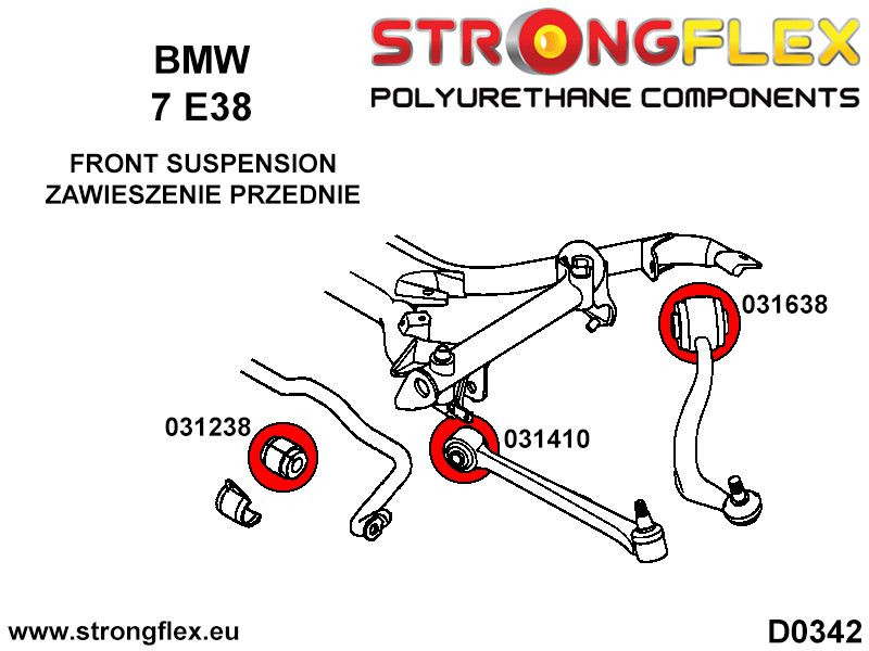 Frontal Anti Roll Bar Bush Deporte
