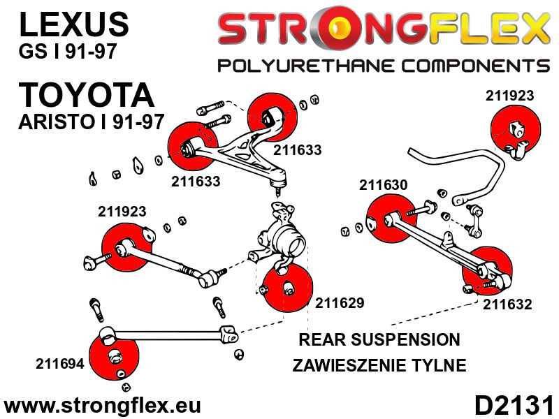 TOYOTA SUPRA MKIT TRASERO CONTROL DE CONTROL DE CONTROL DE ARMO INTERNADOR