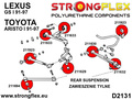 TOYOTA SUPRA MKIV CONTROL DE LA CARRERA TRASERA ARMO BRAZO OUTER BUSH 40,5 MM DEPORTE