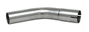 Tubo de escape doblado 45 ° 3,5" Inoxidable (89mm)