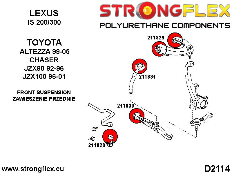 Frontal Anti Roll Bar Bush Deporte