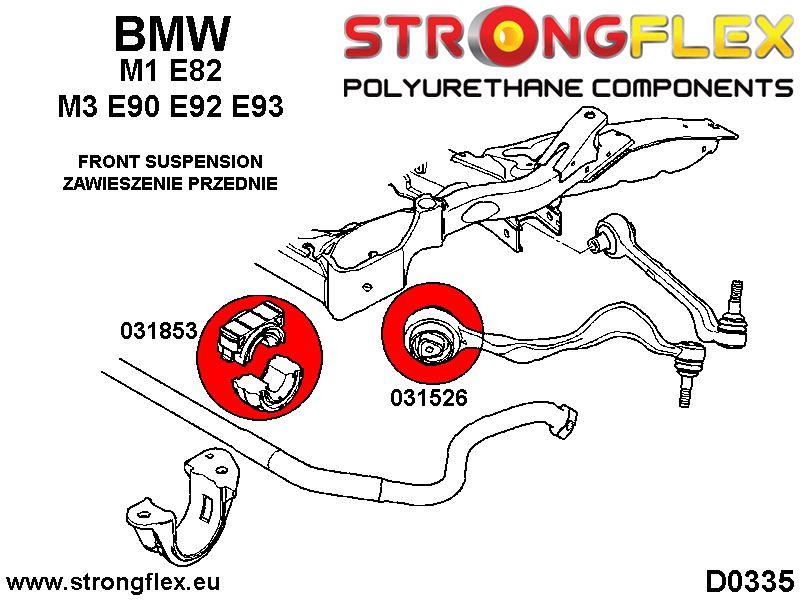 Frontal Anti Roll Bar Bush Deporte