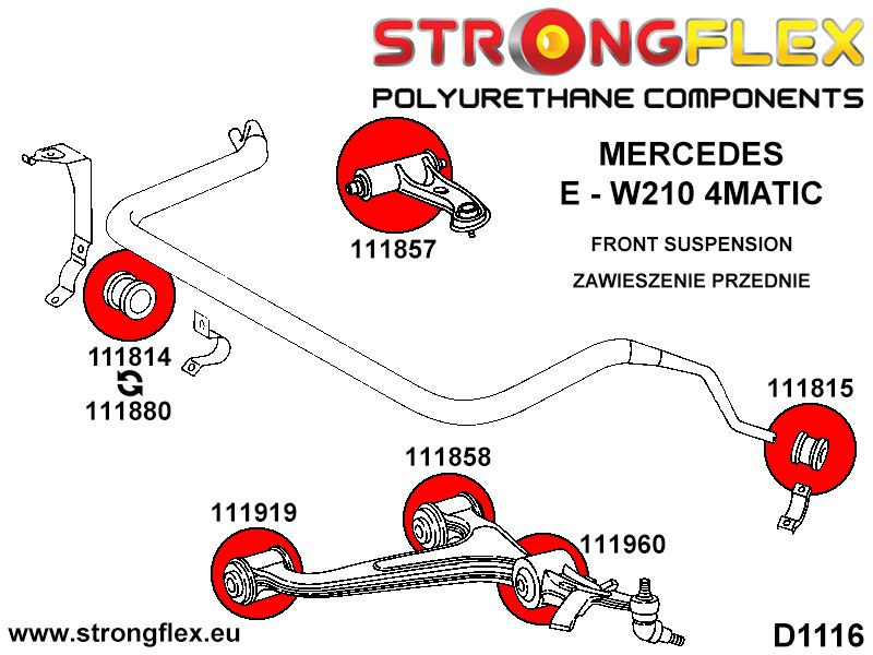 Frontal Anti Roll Bar Bush Deporte