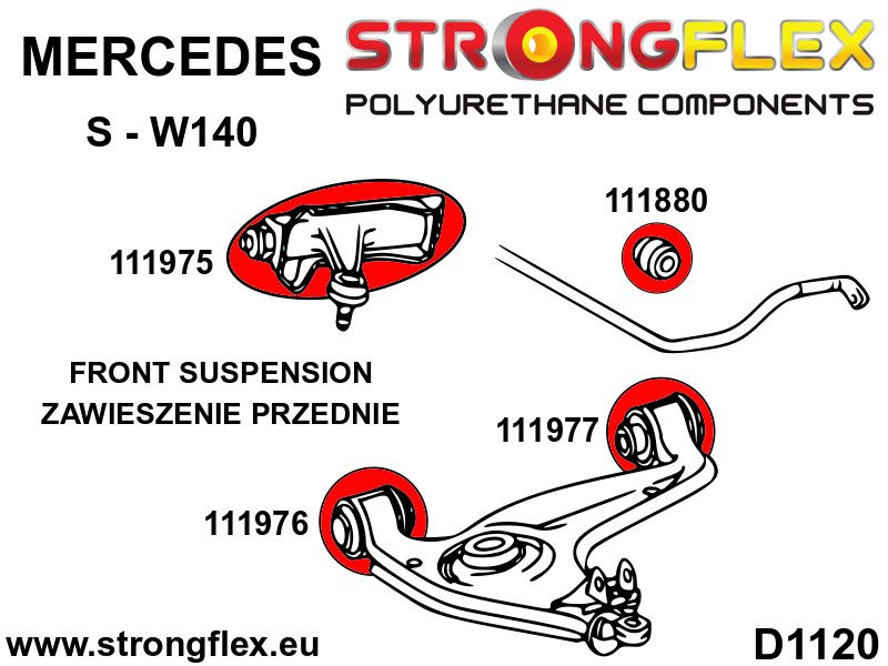 Frontal Anti Roll Bar Bush Deporte