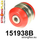 Brazo inferior delantero - arbusto trasero 70mm