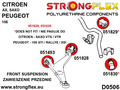 Frente Anti Roll Bar Link Bush Sport