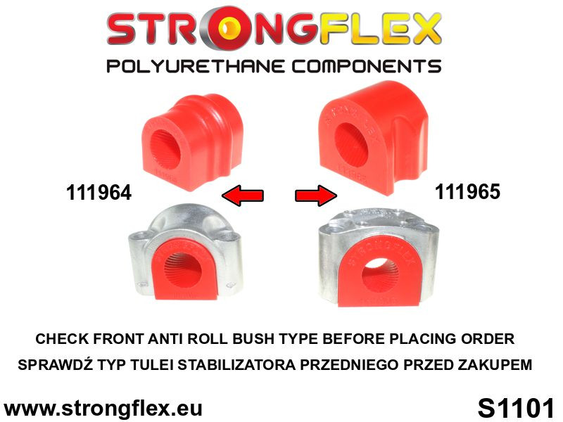 Frontal Anti Roll Bar Bush Deporte