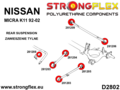 Trasero Anti Roll Bar Bush Deporte