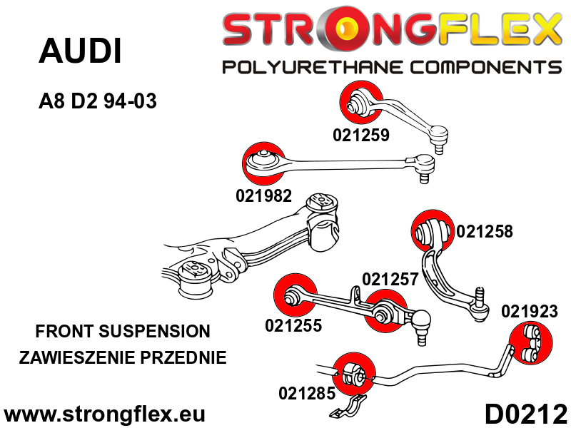 Frontal Anti Roll Bar Bush Deporte