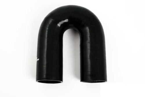 Manguera de silicona Negro de 180 grados 2.56 '' (65mm)