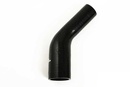Manguera de silicona Negro 45 grados 0,5 - 0,625 '' (13-16mm)