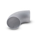 Tubo de aluminio 90 grados 89x2mm