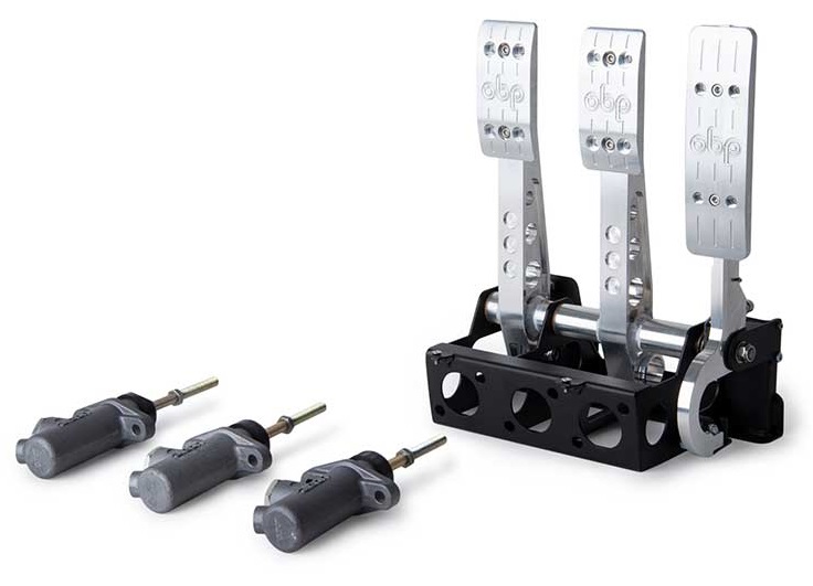 OBP Suelo Montado Pedal Caja 3 Pedales Cockpit V2