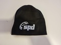 SPD beanie negro-blanco (one-size)