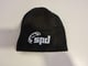 SPD beanie negro-blanco (one-size)