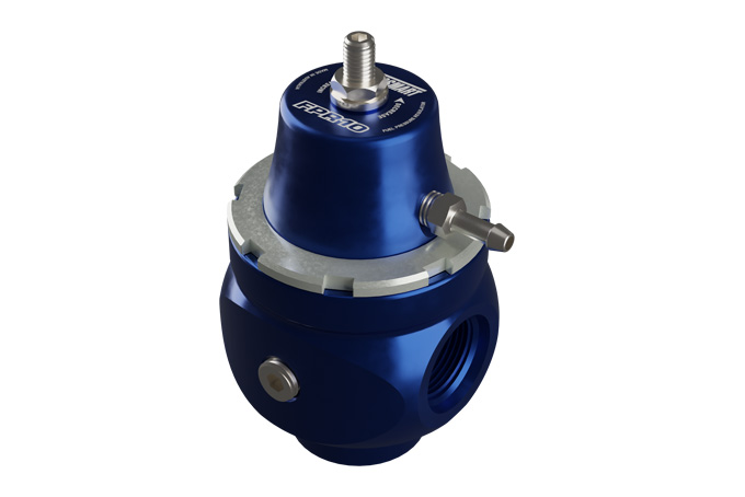 Turbosmart Regulador de presión de combustible AN10 Azul