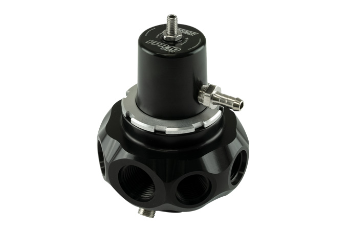 Turbosmart Regulador de presión de combustible AN10/AN8 Pro Negro