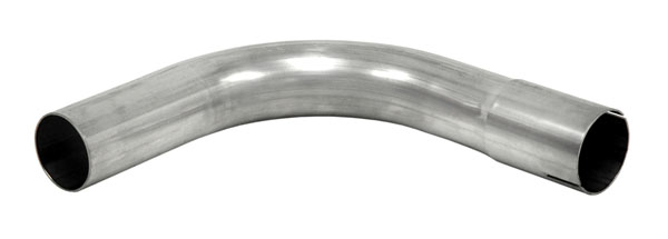 Tubo de escape doblado 90 ° 3,5" Inoxidable (89mm)