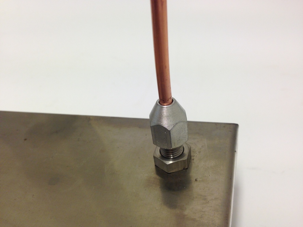 Bulkhead Fitting t 3/8-24