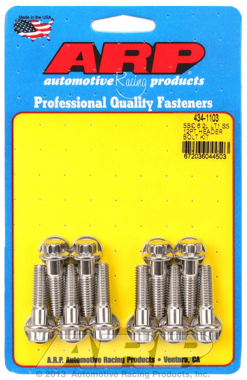 ARP Header Bolt Kit Chevy SB 6.2L LT1 SS 12PT