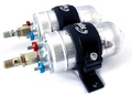 SPD doble bomba de combustible soporte 60 mm negro