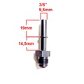 AN6 Hombre - Conector rápido de 3/8"